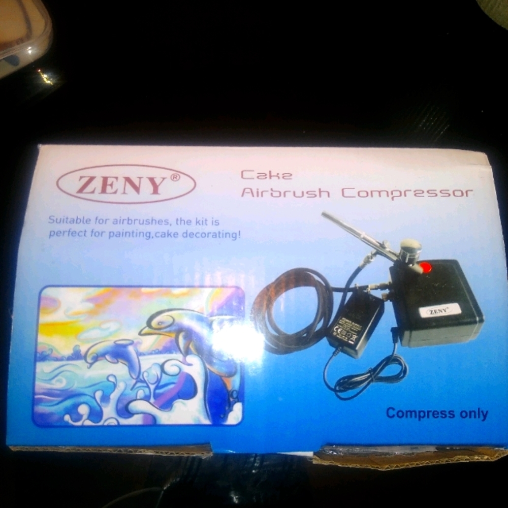 Zeny Air brush and compressor